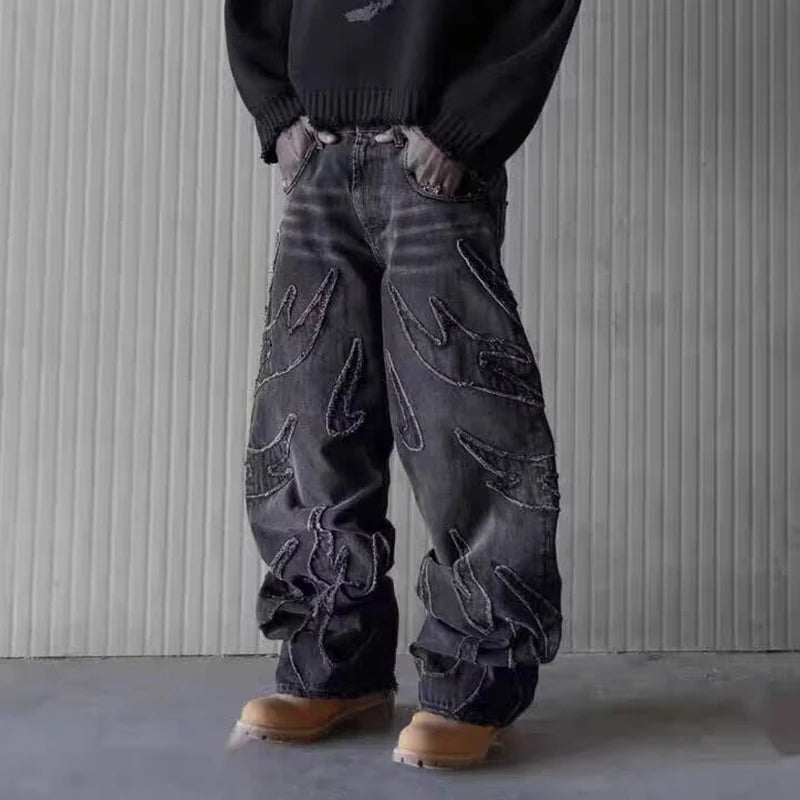 Techno Baggy Jeans