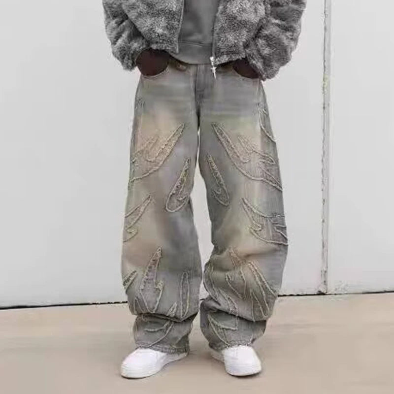 Techno Baggy Jeans