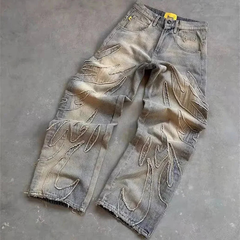 Techno Baggy Jeans