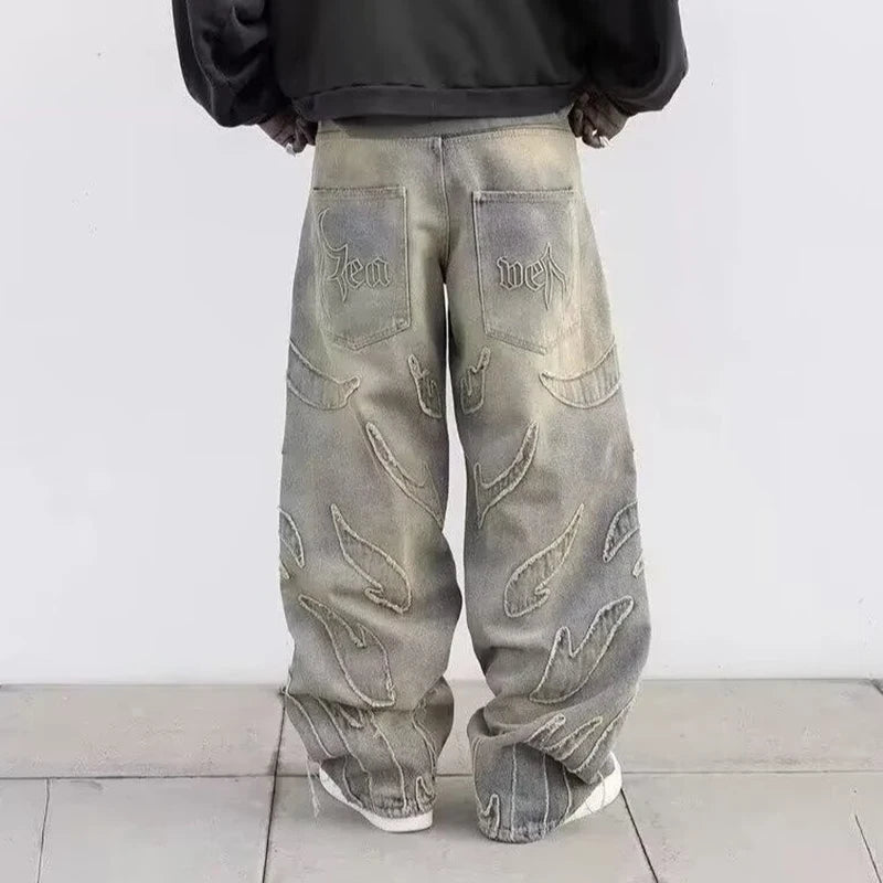 Techno Baggy Jeans