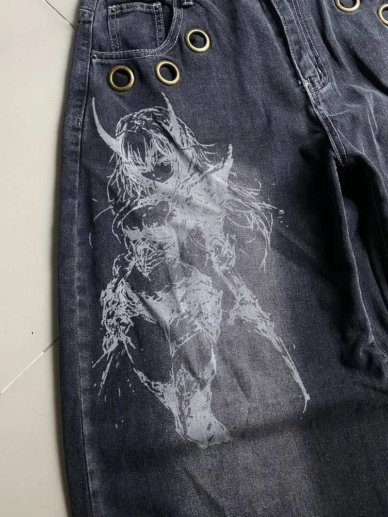 Oversized Rave Jeans