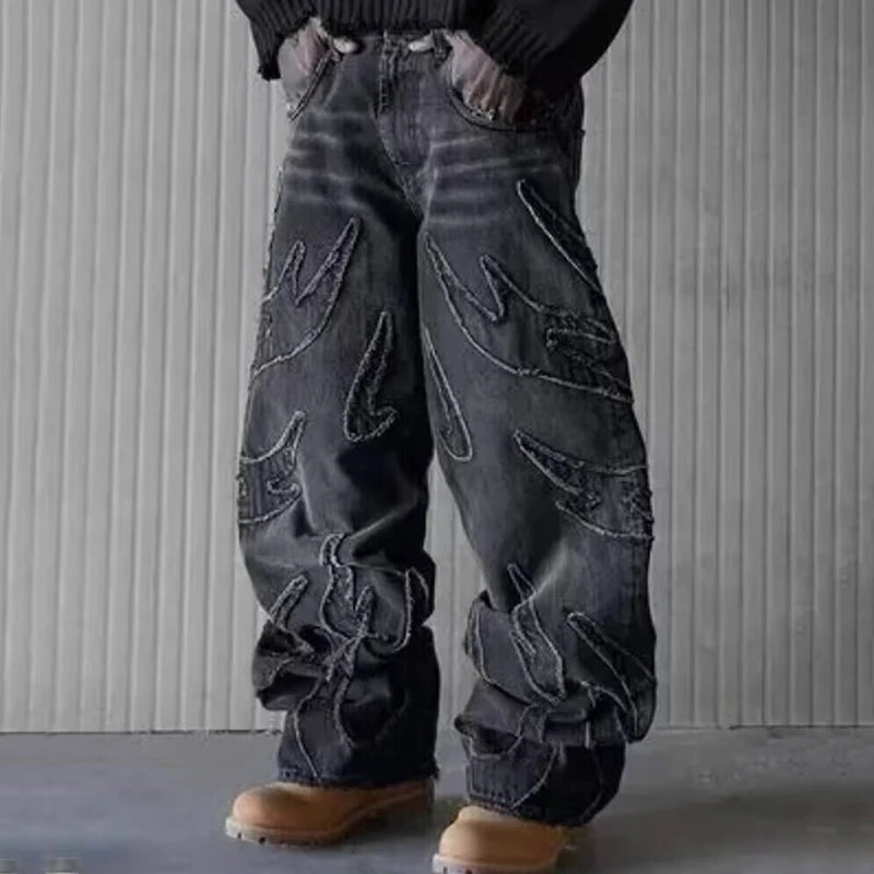 Techno Baggy Jeans