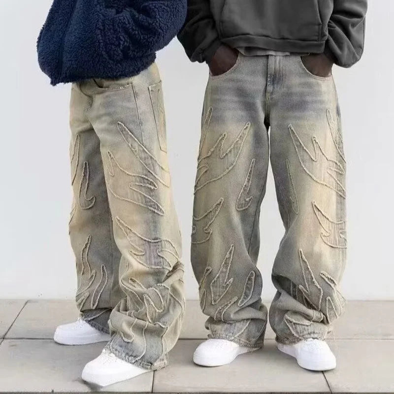 Techno Baggy Jeans